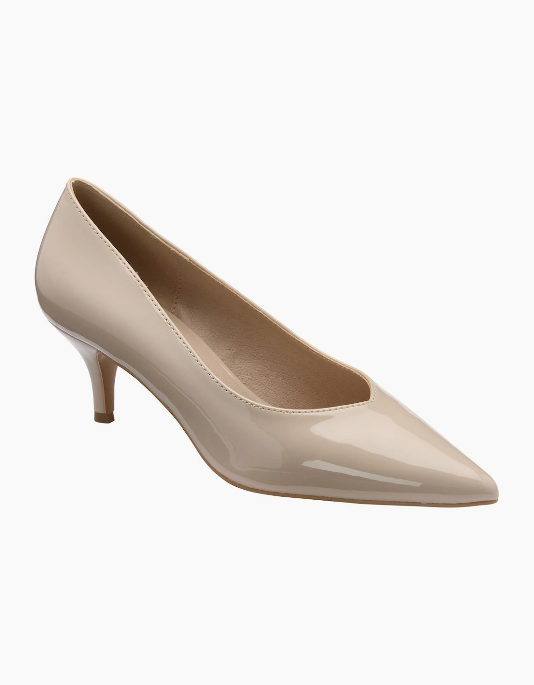 Ravel Unisex Cream Darley Womens Court Shoes - Size 4