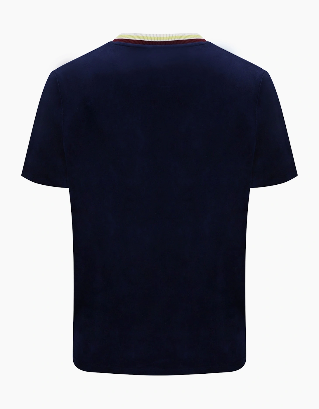 SERGIO TACCHINI FINO VELOUR T-SHIRT MARITIME BLUE