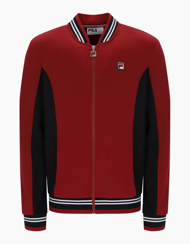 FILA SETTANTA TRACK JACKET SUN DRIED TOMATO /BLACK/WHITE
