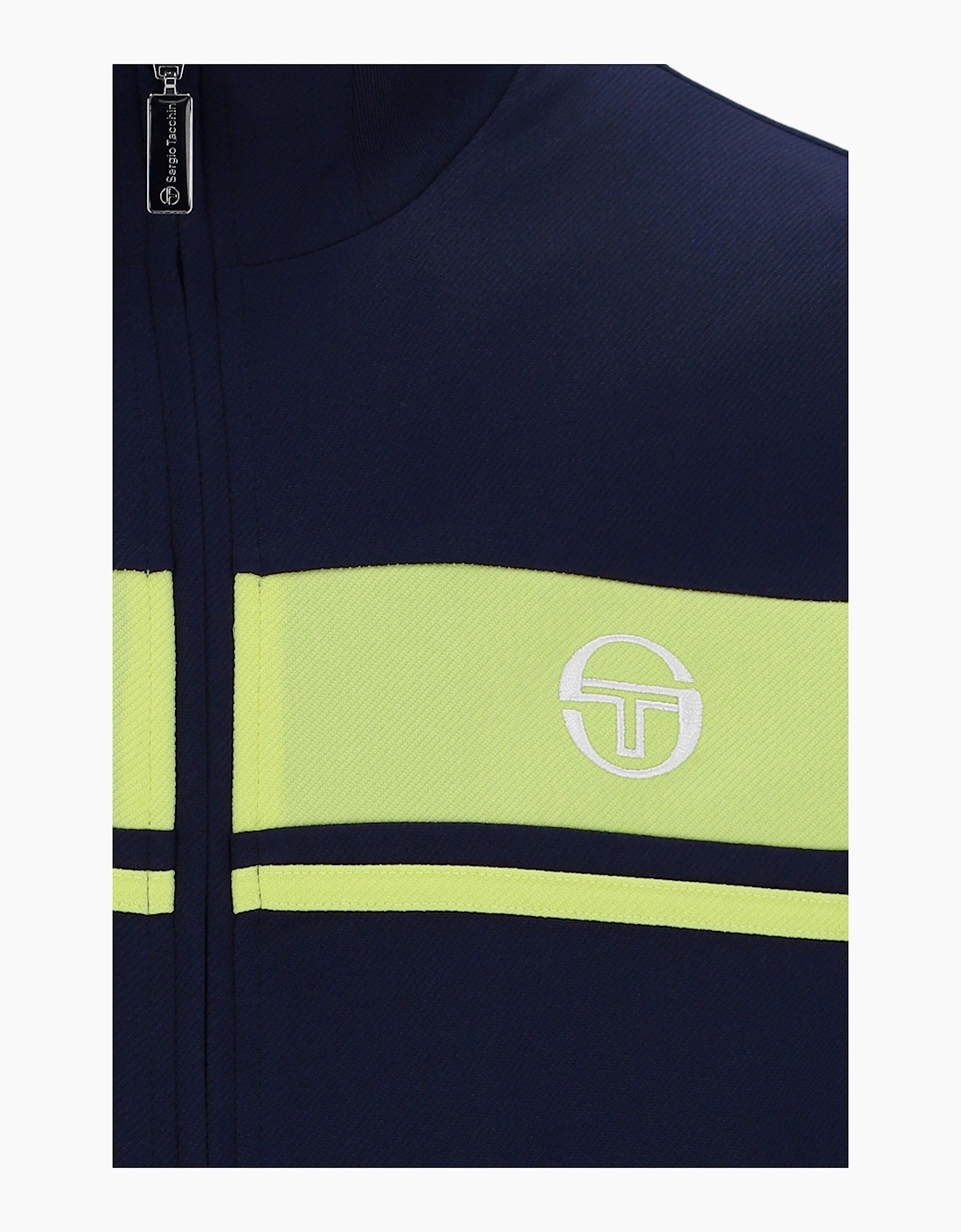 SERGIO TACCHINI DAMARINDO TRACK TOP MARITIME BLUE/CELERY GREEN