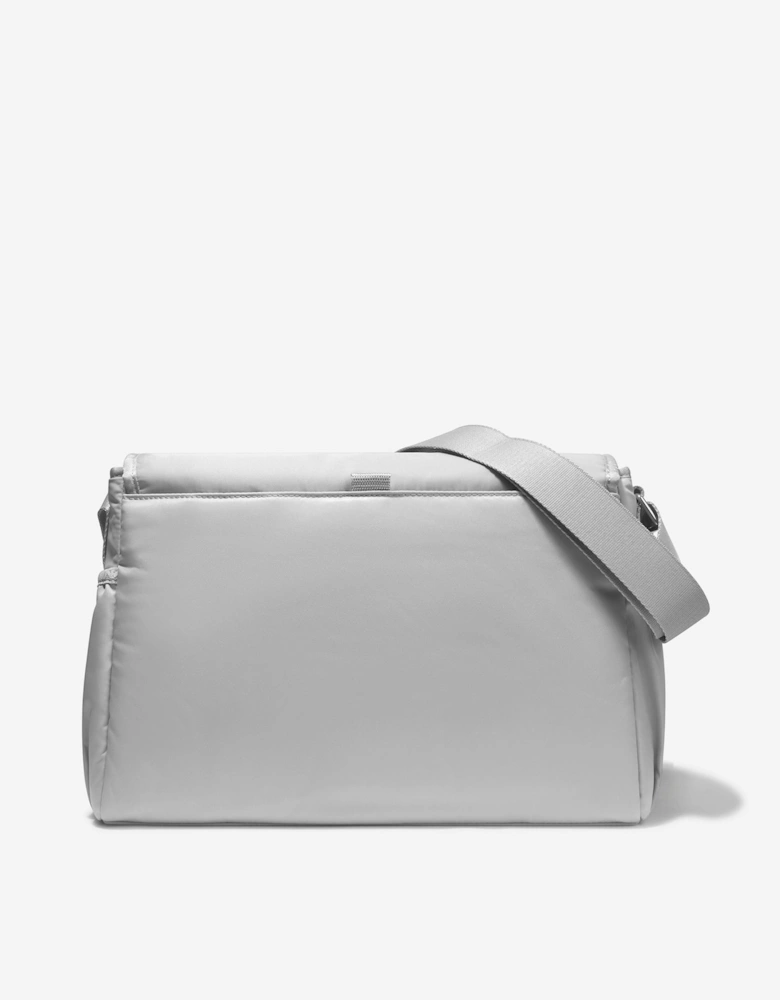Emporio Armani Baby Logo Changing Bag in Grey (36cm)
