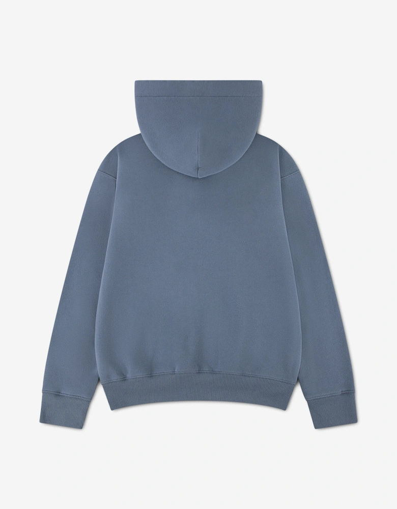Abercrombie & Fitch Boys Crafted Graphic Hoodie in Blue