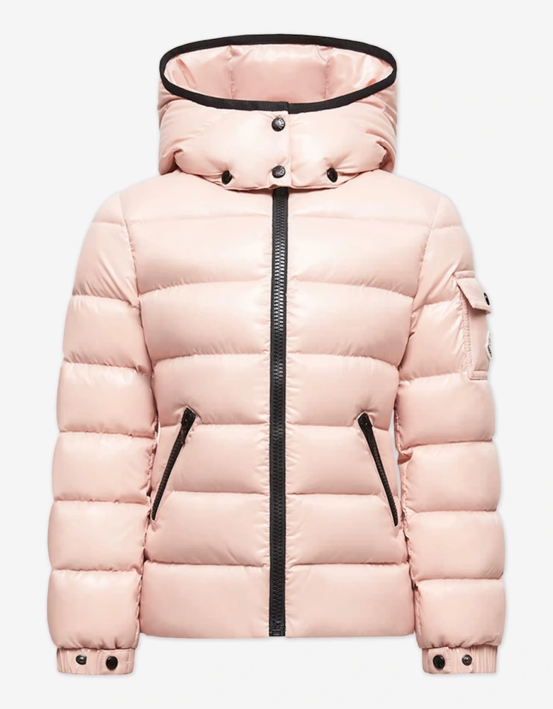 Moncler Enfant Girls Down Padded Bady Jacket in Pink