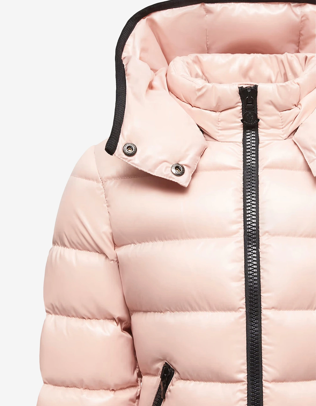 Moncler Enfant Girls Down Padded Bady Jacket in Pink