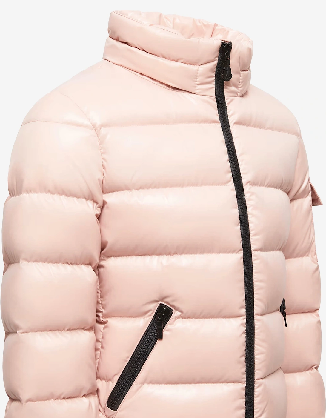 Moncler Enfant Girls Down Padded Bady Jacket in Pink