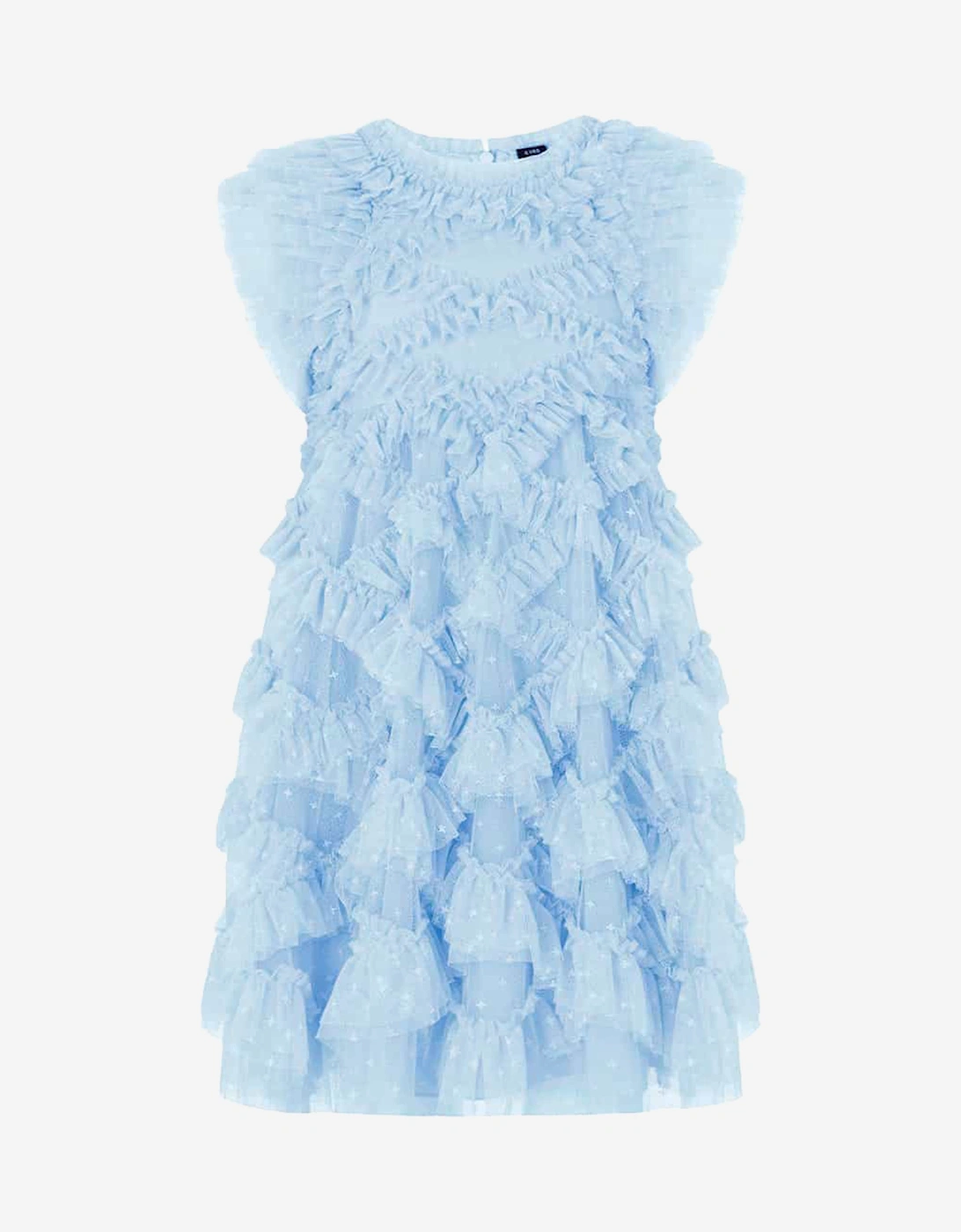 Needle & Thread Girls Genevieve Dress in Blue