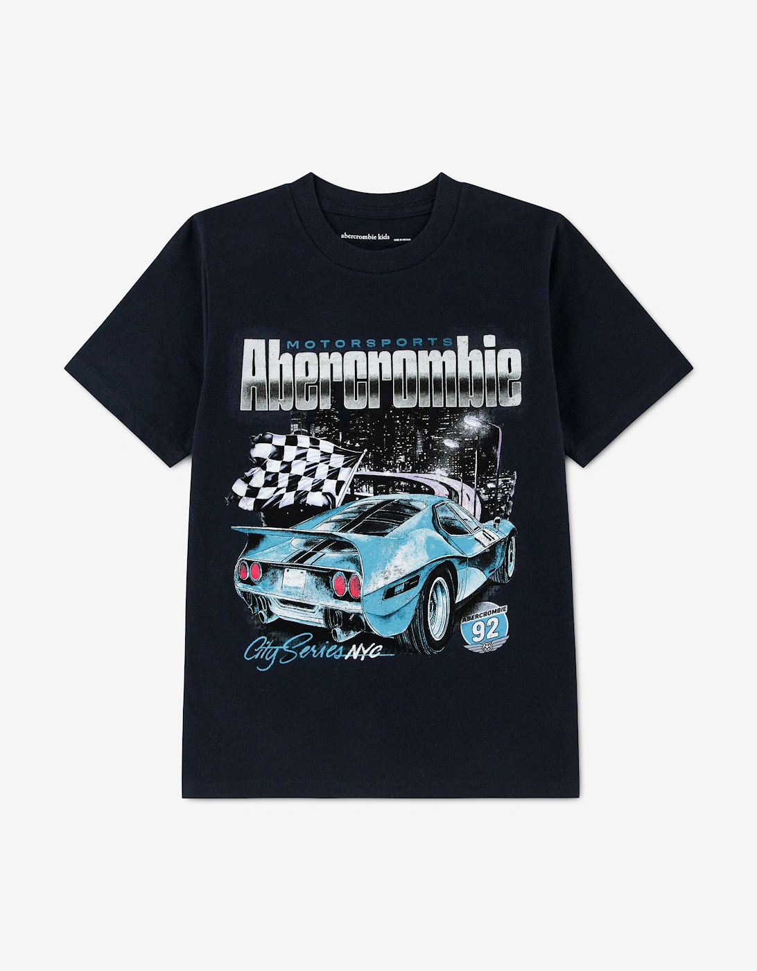 Abercrombie & Fitch Boys City Car T-Shirt in Grey
