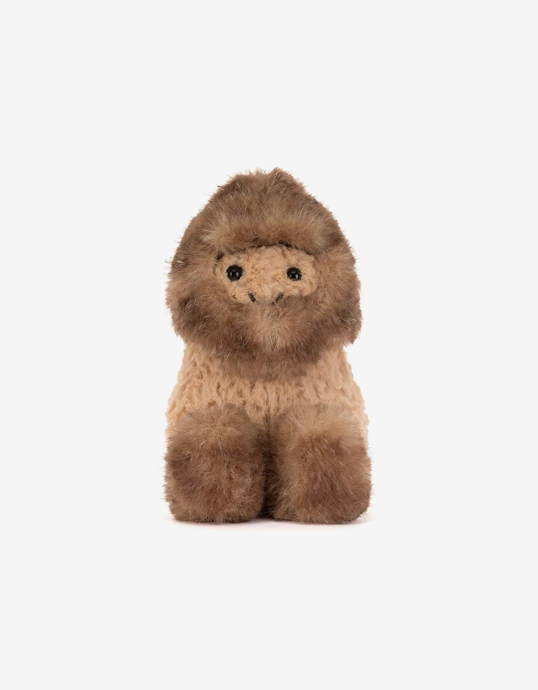 Jellycat Amuseables Peanut Yeti in Brown (15cm)