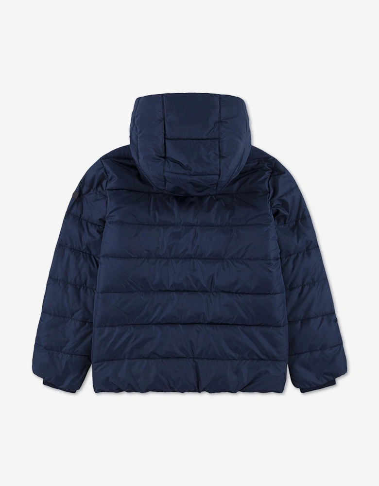 Abercrombie & Fitch Boys Midweight Puffer Jacket in Navy
