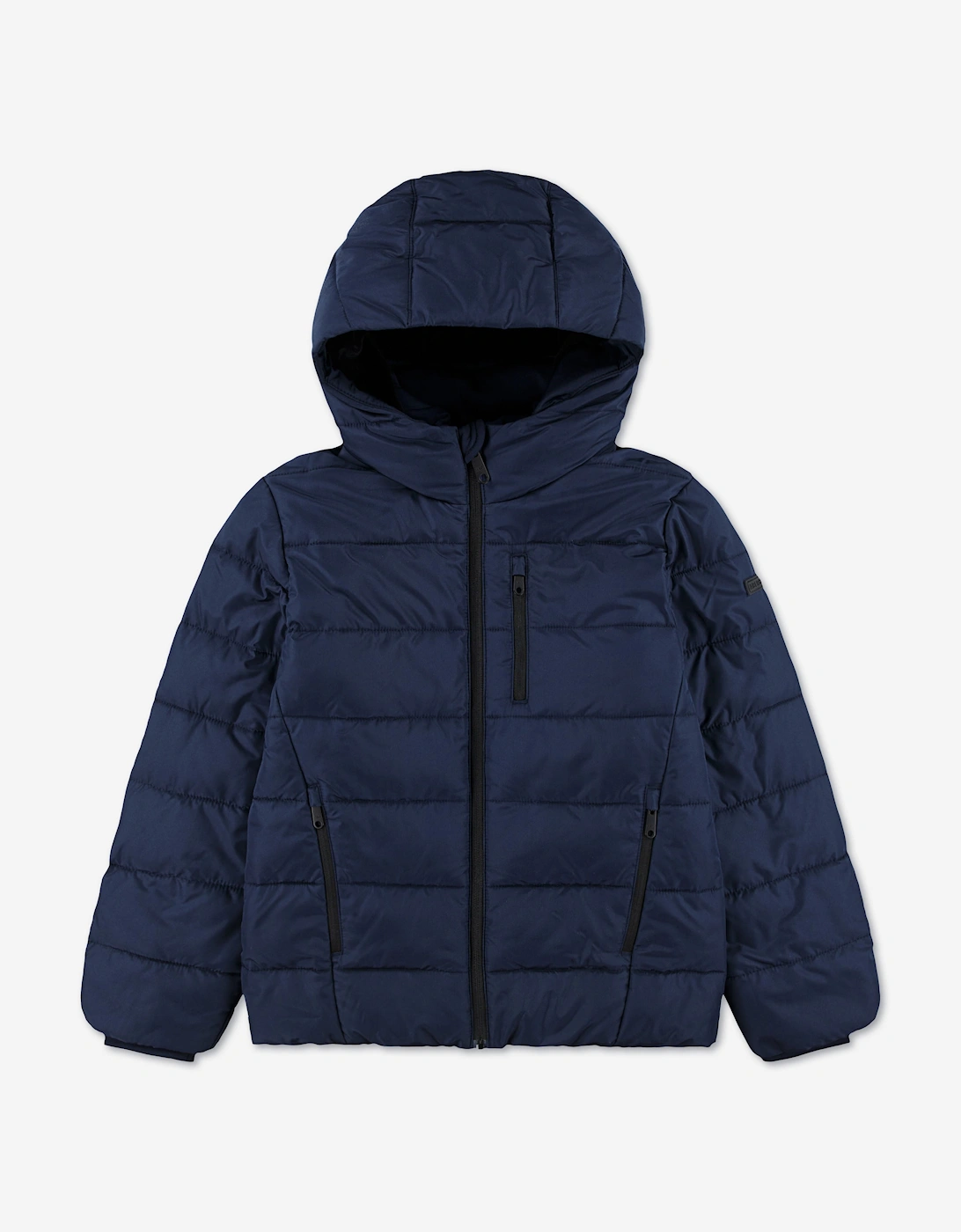 Abercrombie & Fitch Boys Midweight Puffer Jacket in Navy