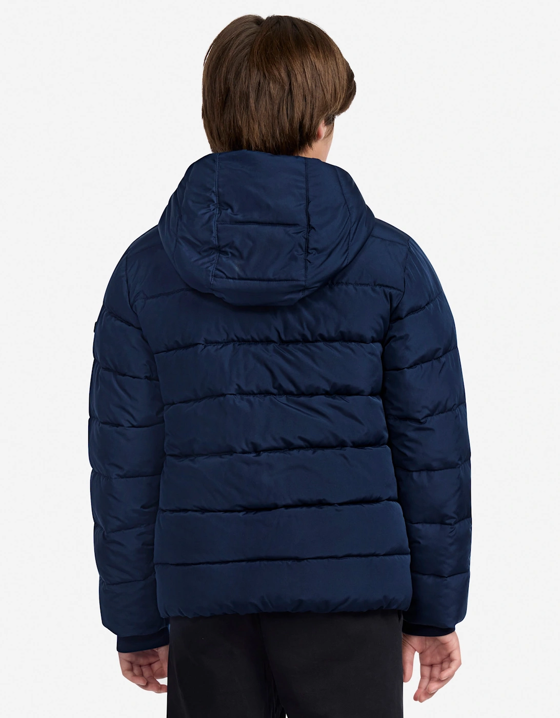 Abercrombie & Fitch Boys Midweight Puffer Jacket in Navy