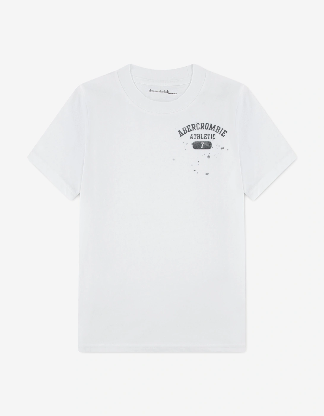 Abercrombie & Fitch Boys Athletic Core Lockup T-Shirt in White