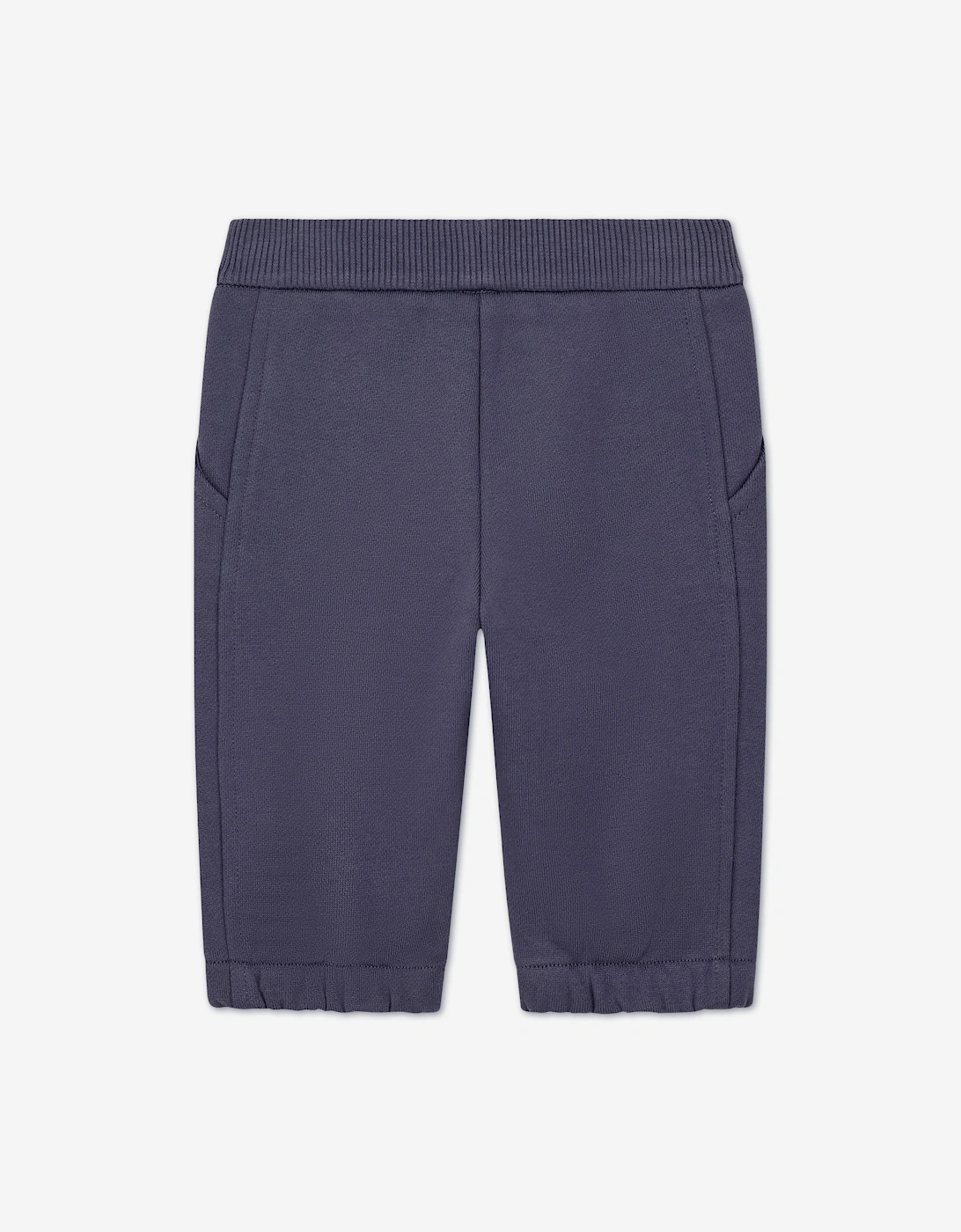 Emporio Armani Baby Boys Logo Joggers in Navy