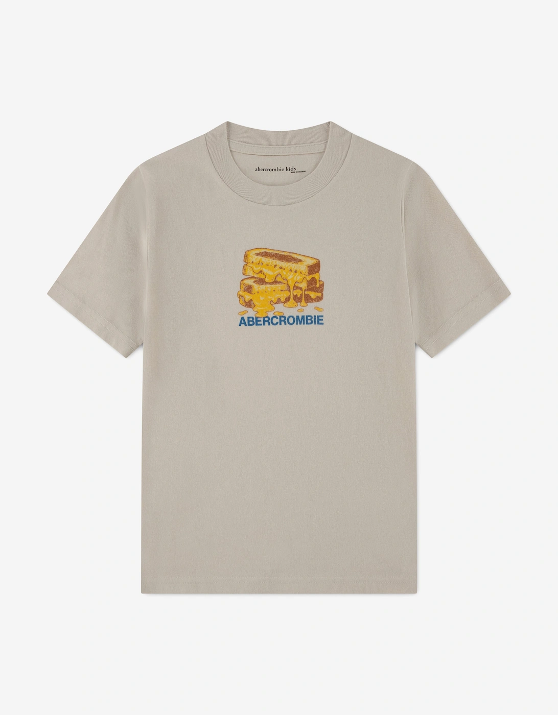 Abercrombie & Fitch Boys Grilled Cheese T-Shirt in Ivory