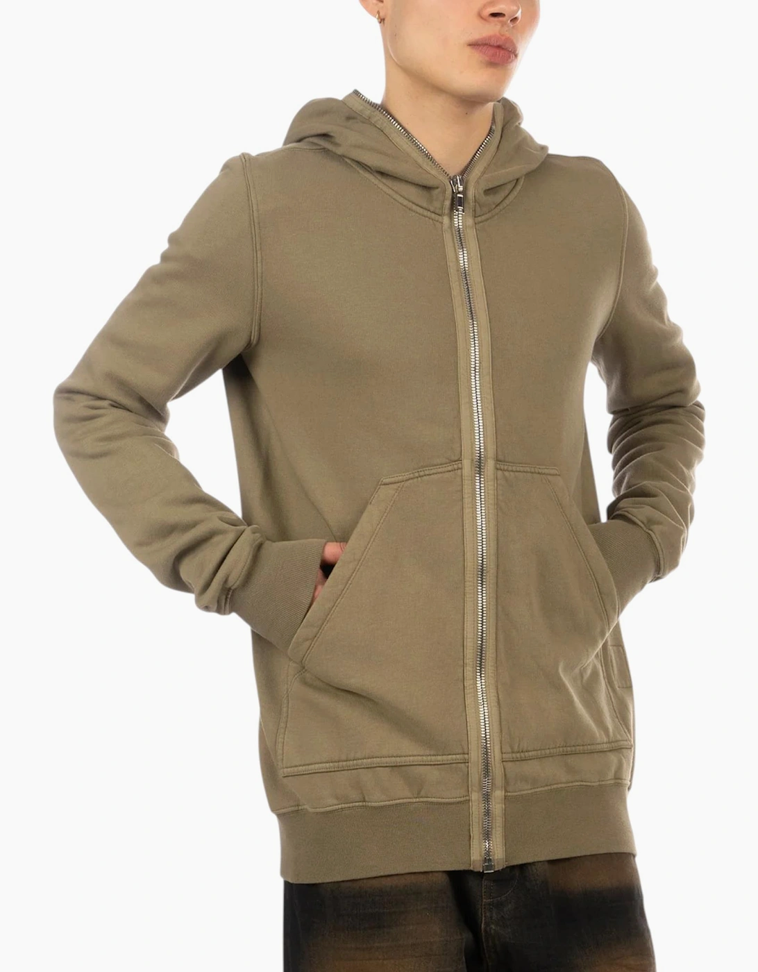 Rick Owens DRKSHDW Jumbo Gimp Hoodie Mens Full Zip Sportswear