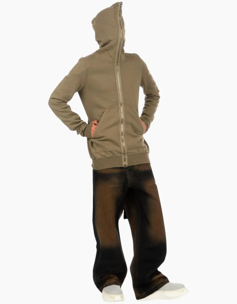 Rick Owens DRKSHDW Jumbo Gimp Hoodie Mens Full Zip Sportswear