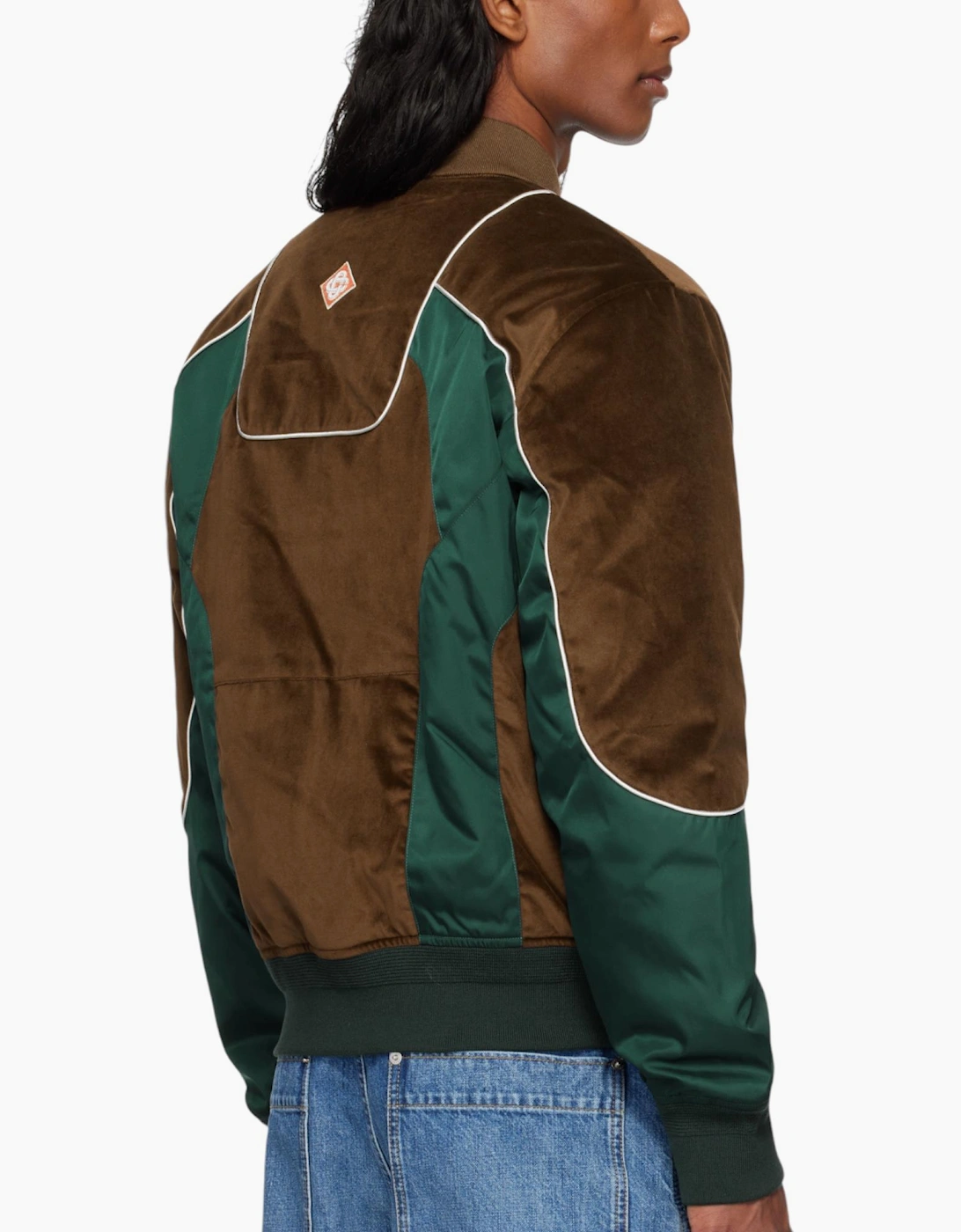 Casablanca Mens Carseat Bomber Jacket Full Zip