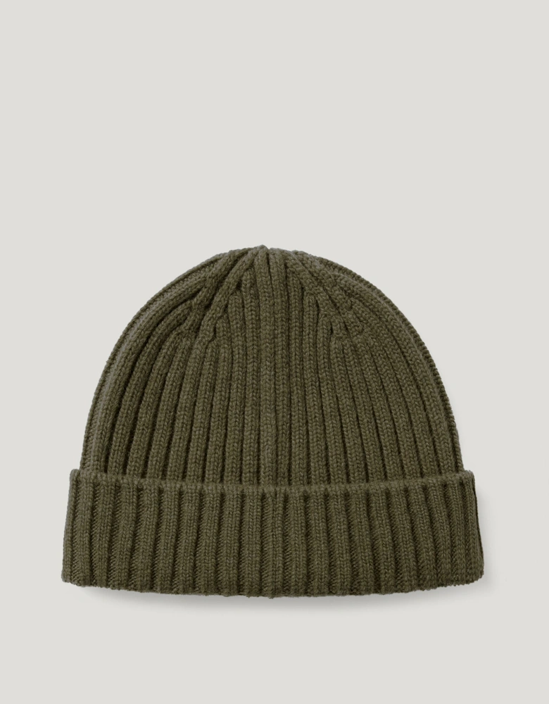 Belstaff Watch Beanie Hat - Khaki Green