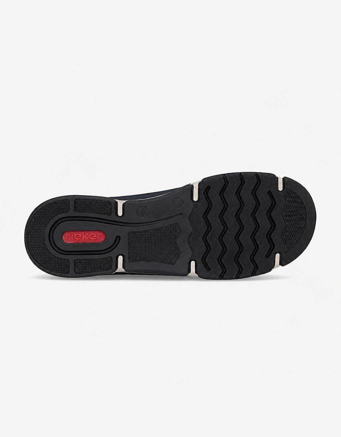 Rieker 45973 Womens Slip-On Trainers Pacific/Black