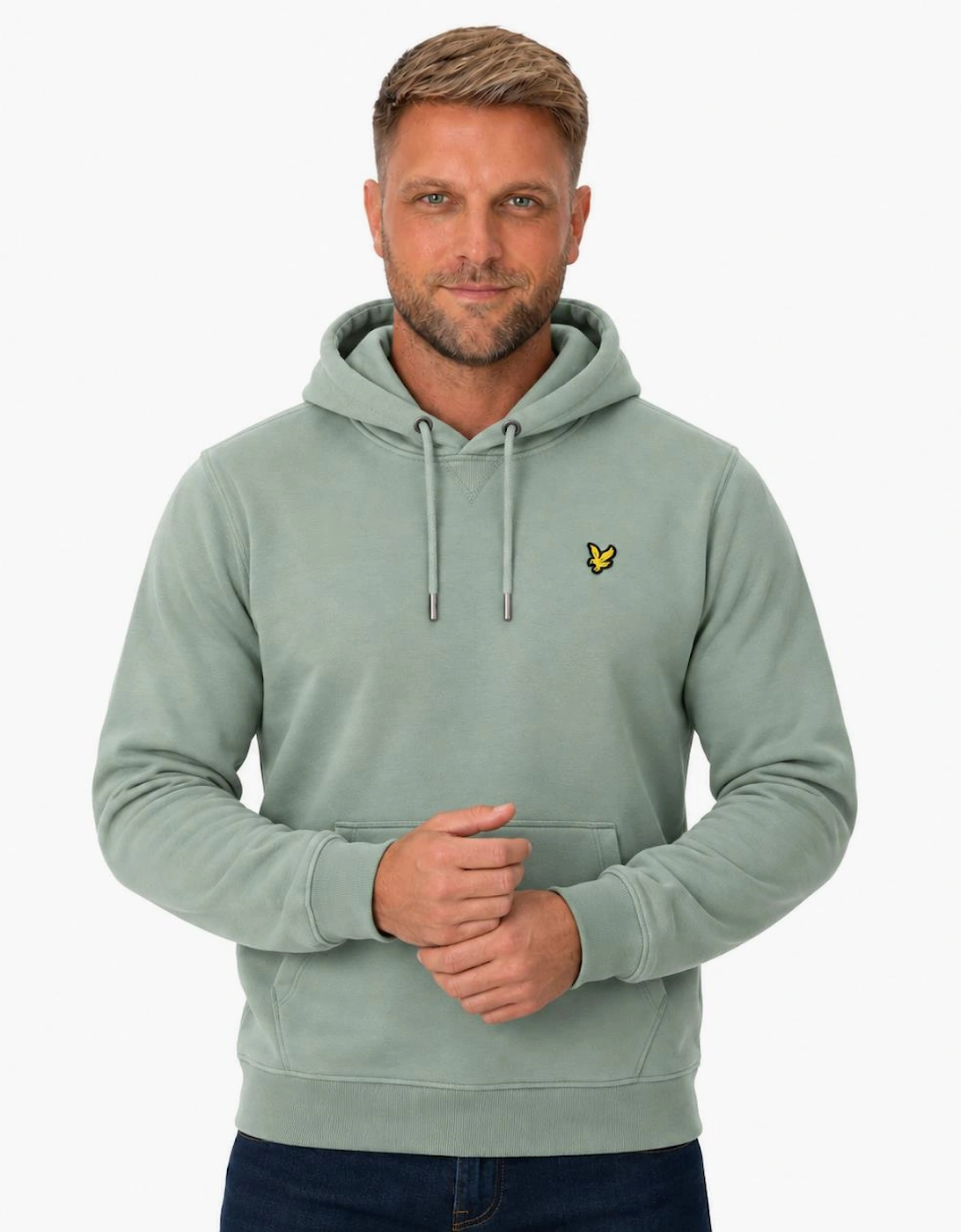 Lyle & Scott Heavyweight Loopback Hoodie Slate Shadow Grey