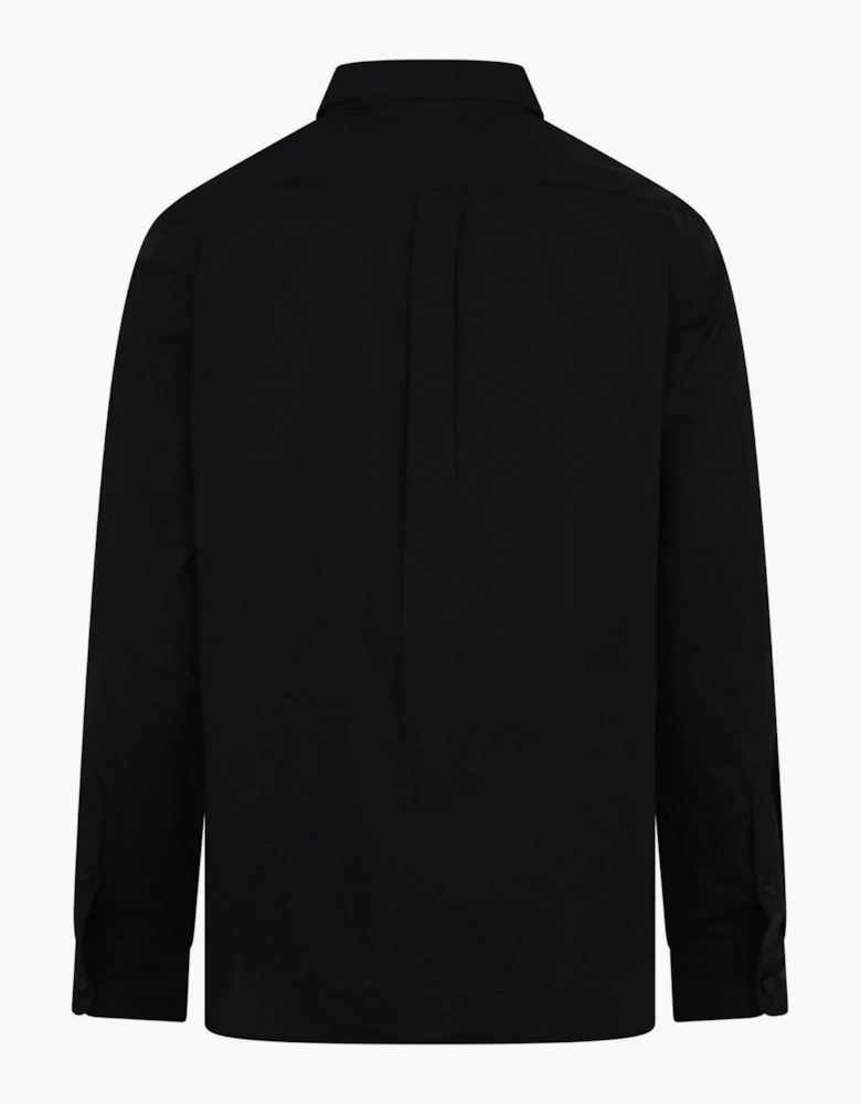 Long Sleeve Stretch Poplin Shirt Bl