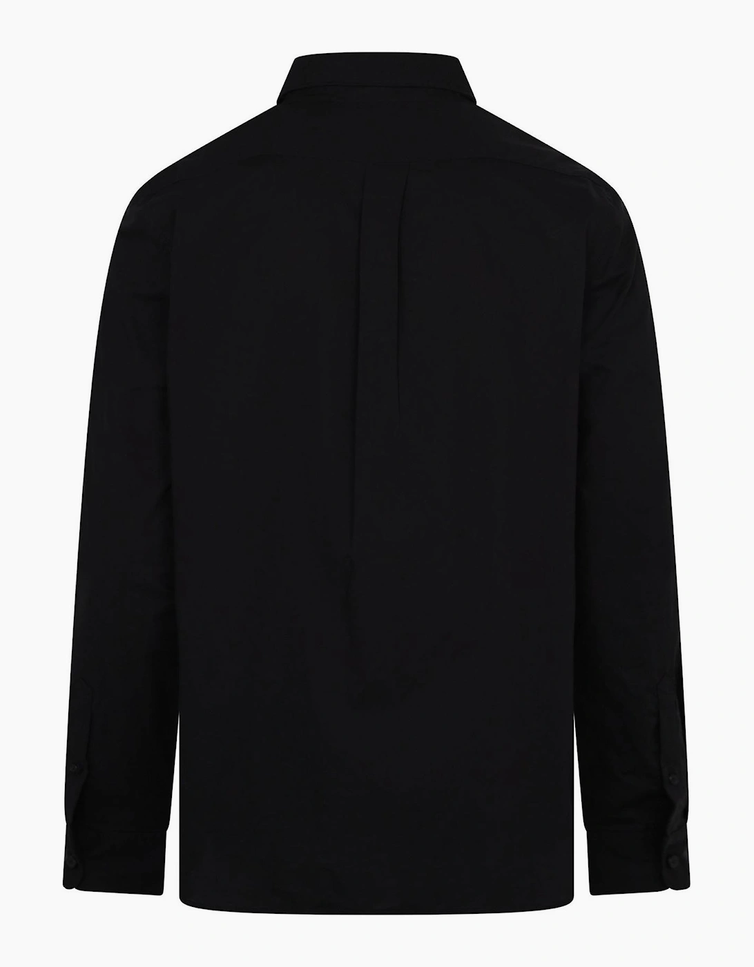 Long Sleeve Stretch Poplin Shirt Bl