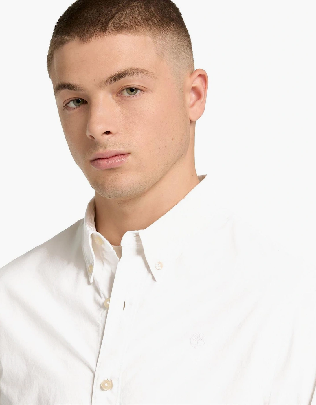 Long Sleeve Stretch Poplin Shirt Bl
