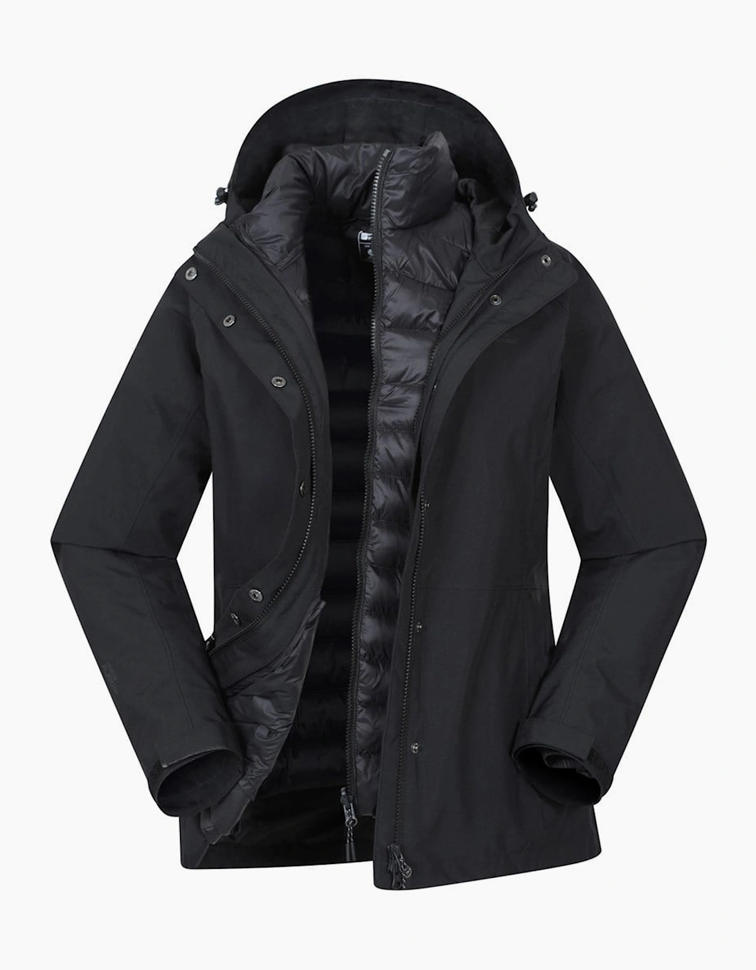 Mountain Warehouse Womens/Ladies Alaskan 3 in 1 Padded Jacket