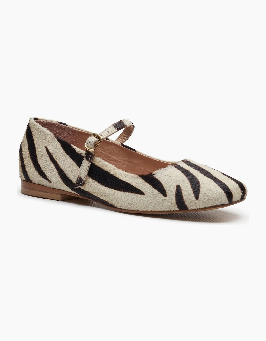 Hush Puppies Pasha Leather Women's Zebra Shoes