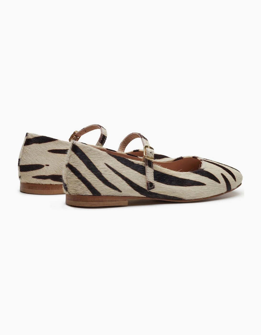 Hush Puppies Pasha Leather Women's Zebra Shoes