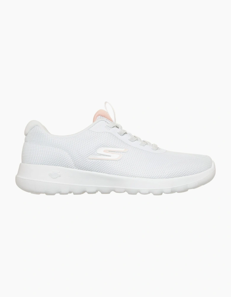 Skechers GO WALK Joy Rina Textile Women's White/Coral Trainers