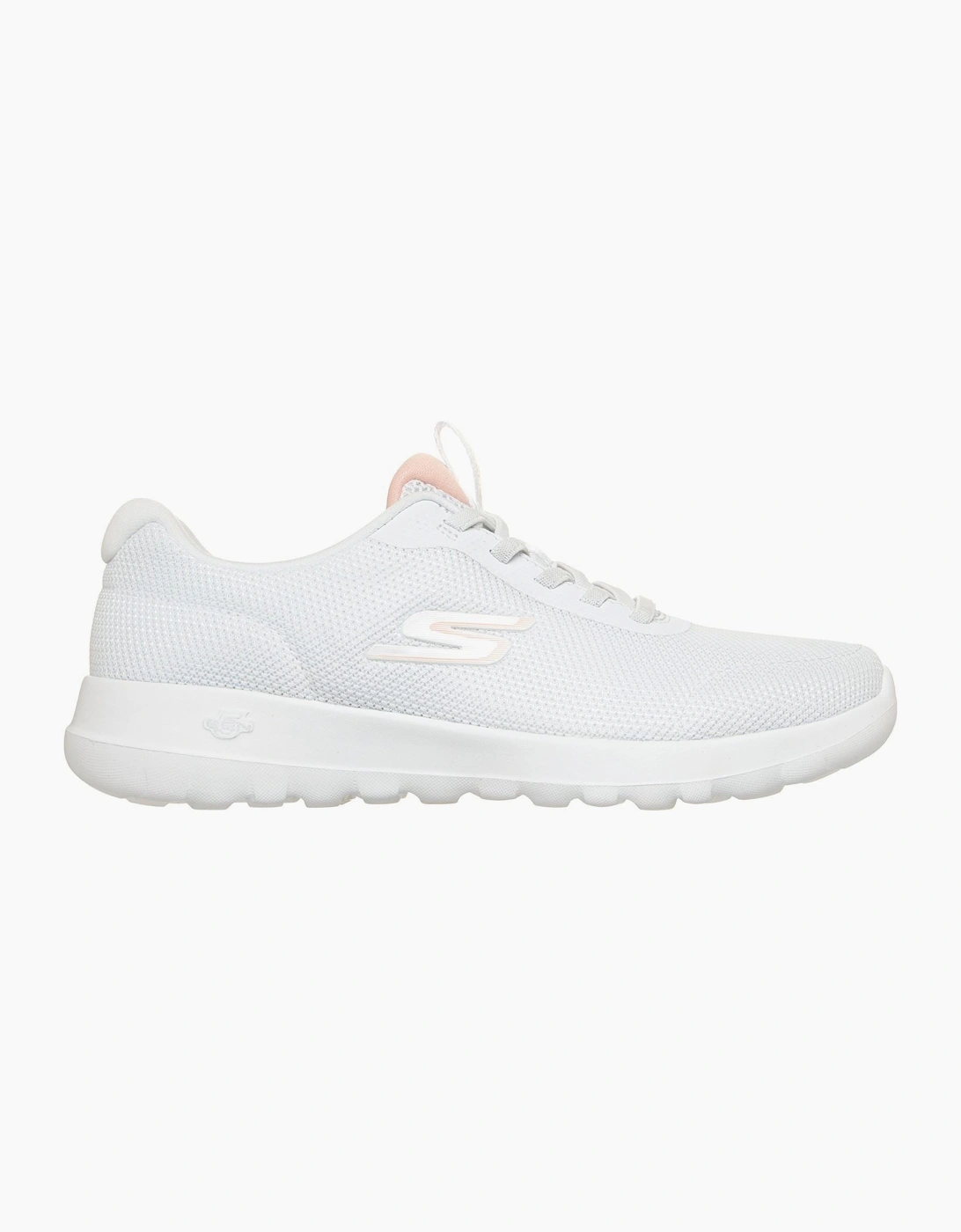 Skechers GO WALK Joy Rina Textile Women's White/Coral Trainers