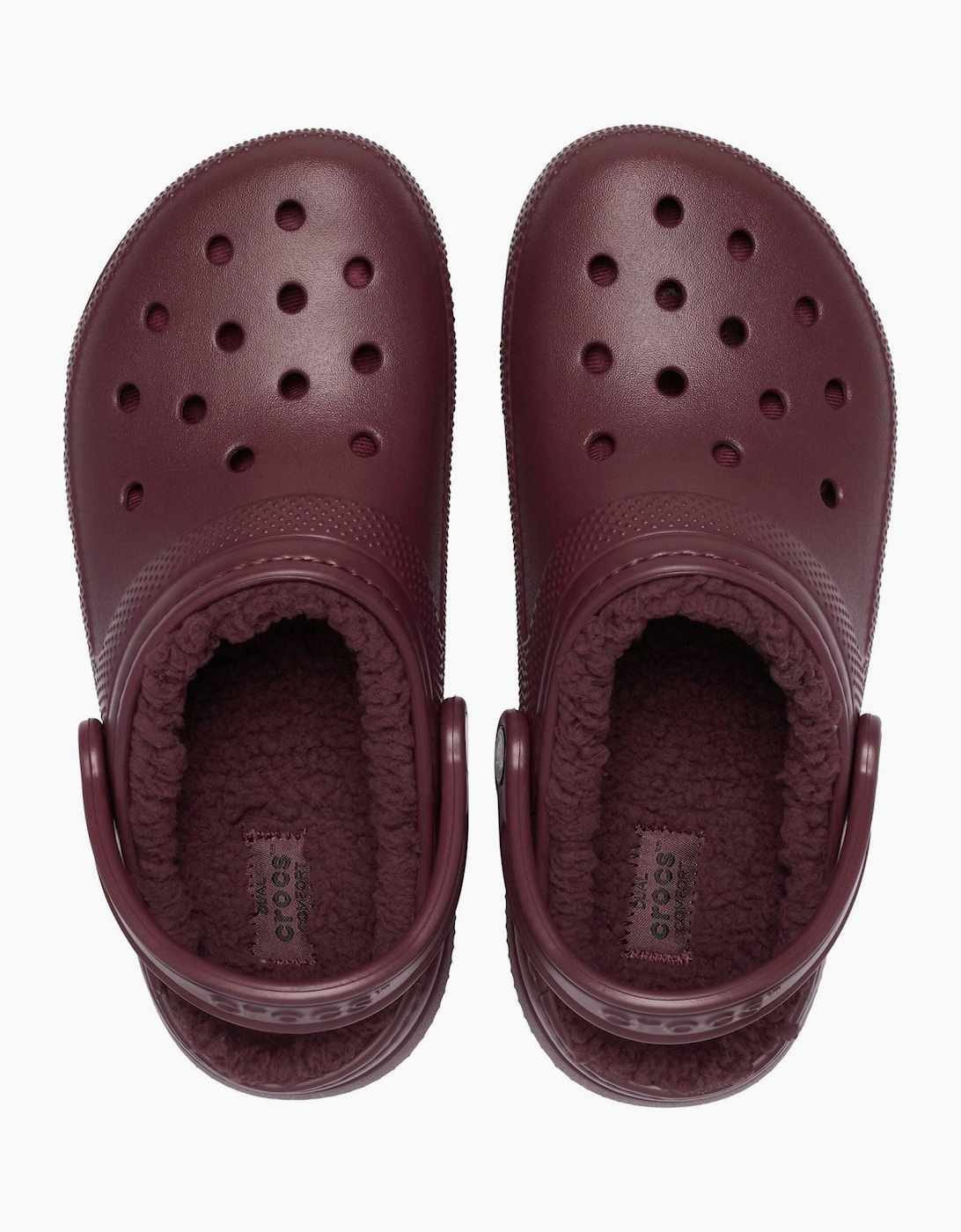 Crocs Classic Lined EVA Women's Heritage Red Clogs