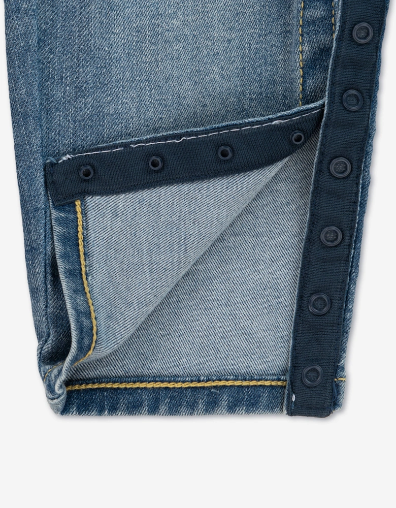 Levi's Baby Boys Denim Dungarees in Blue