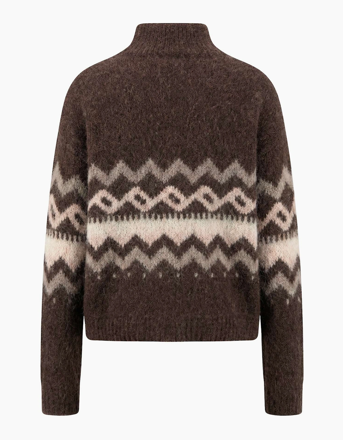 Nordic alpaca blend jumper in espresso
