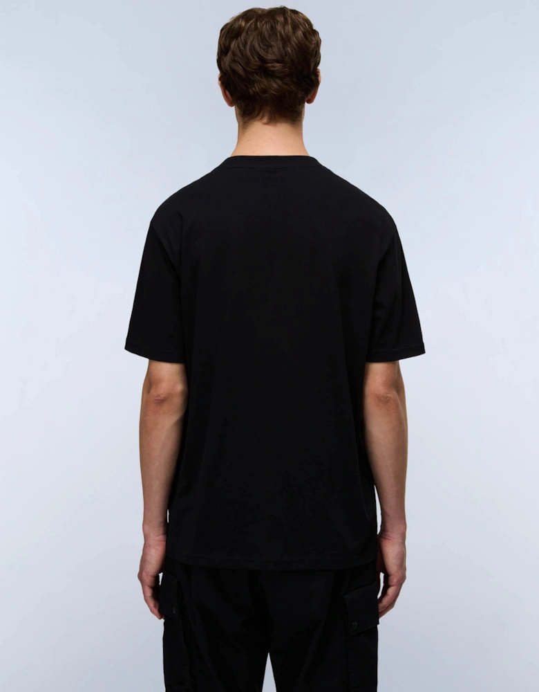 Napapijri Small Box Mens Short Sleeve T-Shirt - Black Beauty 941