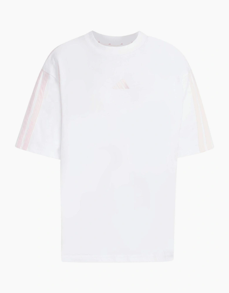 Womens Essentials 3 Stripe T-Shirt