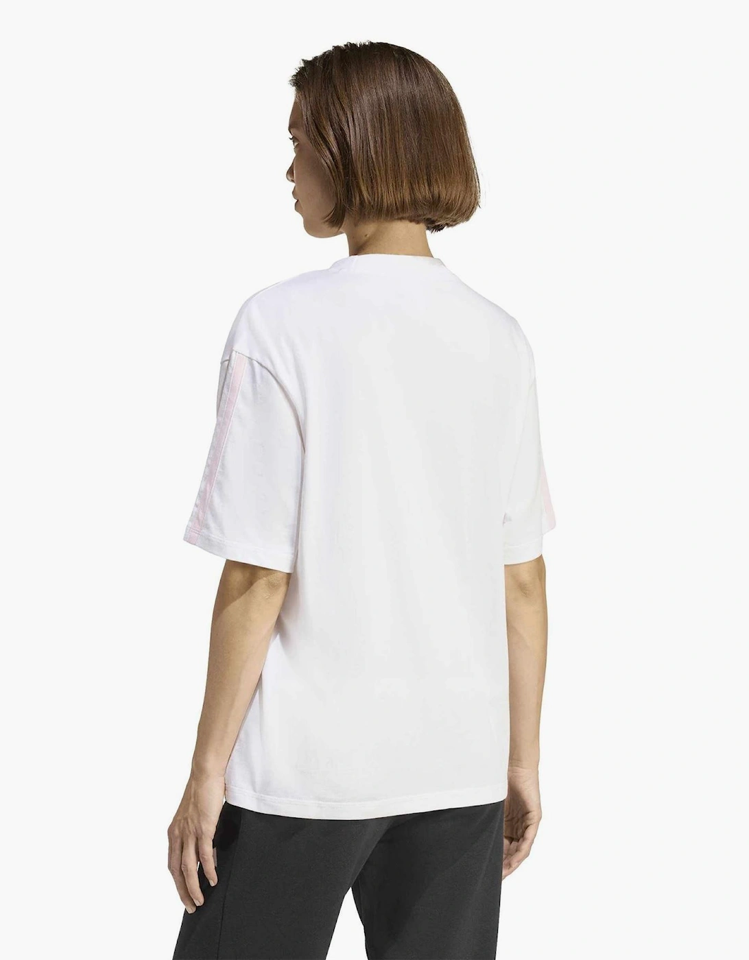 Womens Essentials 3 Stripe T-Shirt