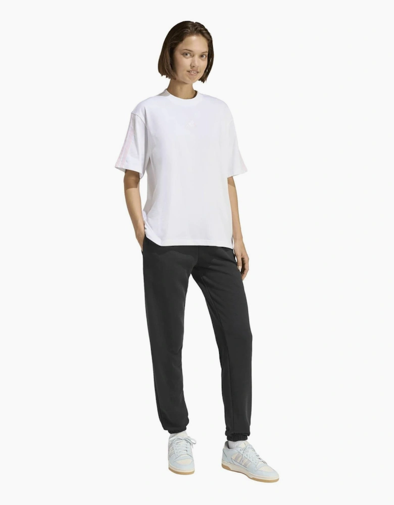 Womens Essentials 3 Stripe T-Shirt