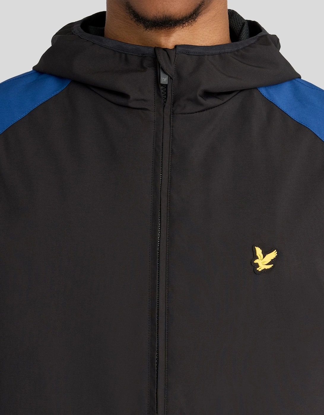 Sports Panelled Windbreaker Jacket