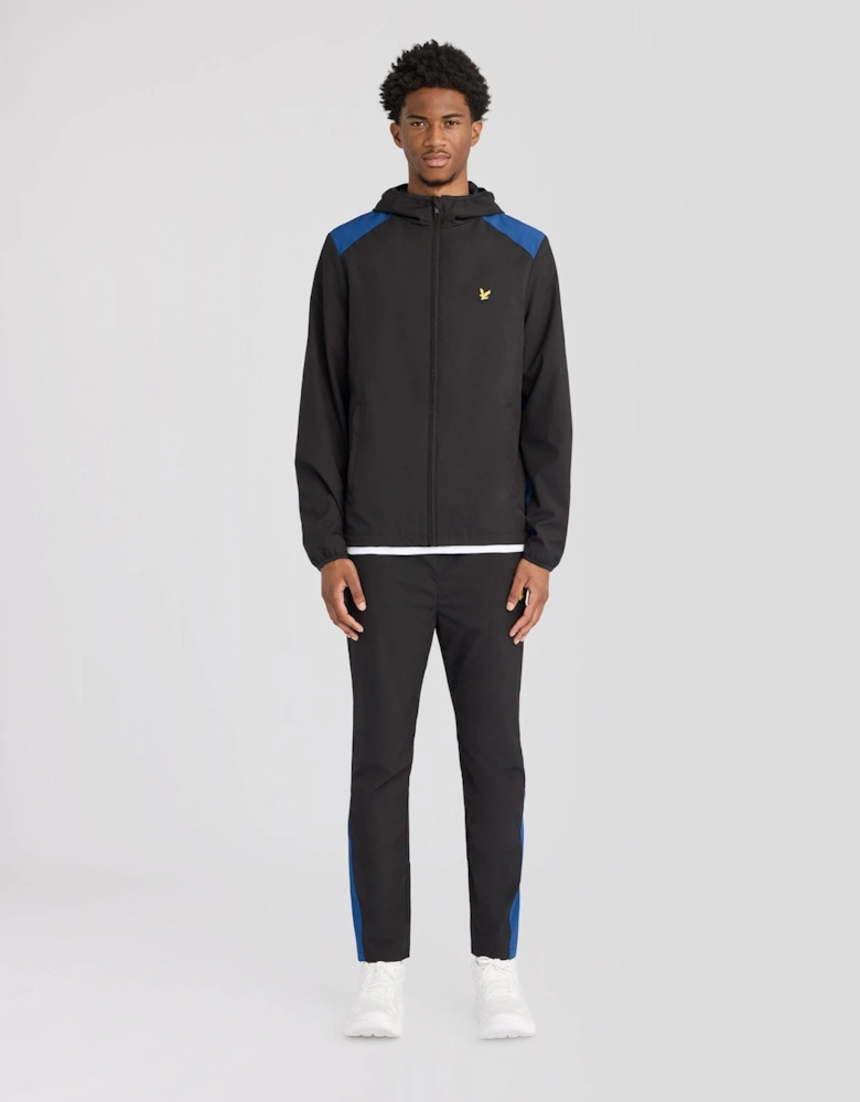Sports Panelled Windbreaker Jacket