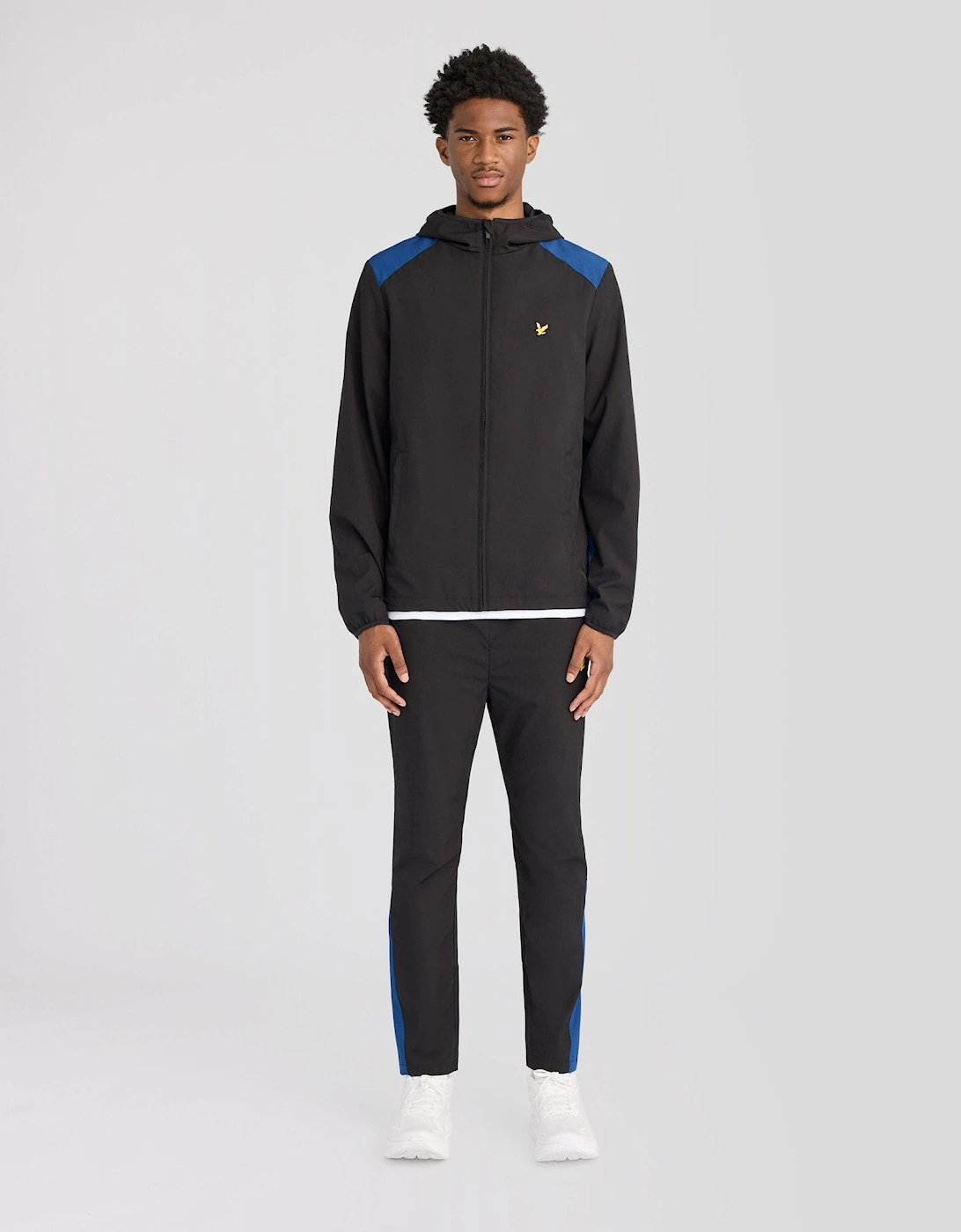 Sports Panelled Windbreaker Jacket