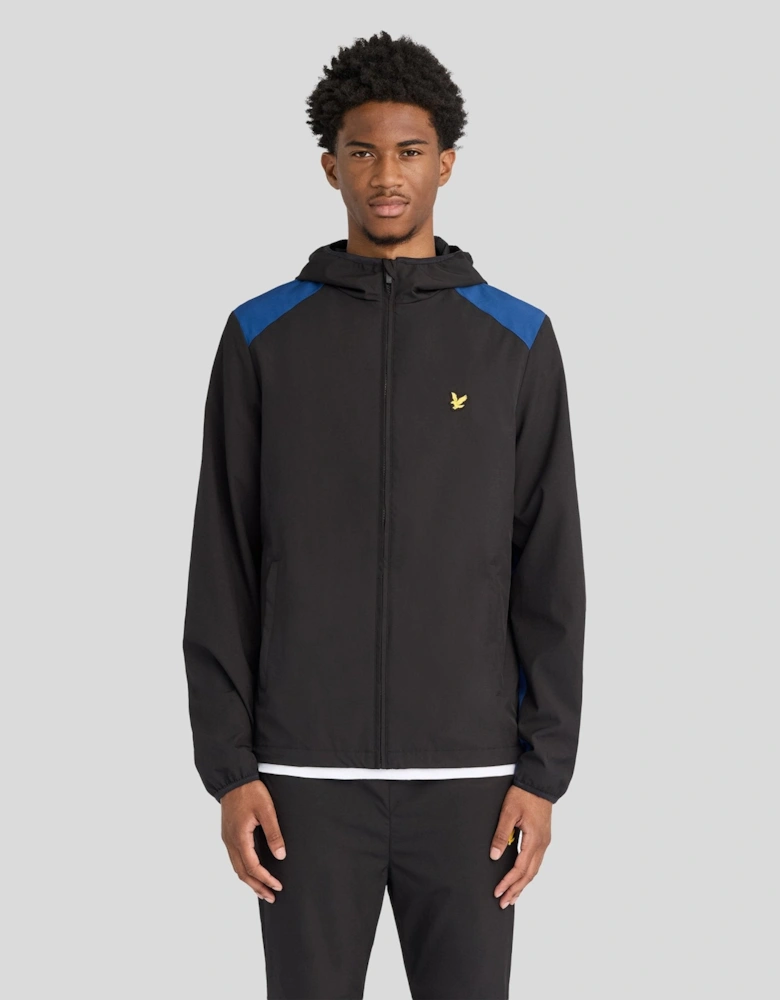 Sports Panelled Windbreaker Jacket