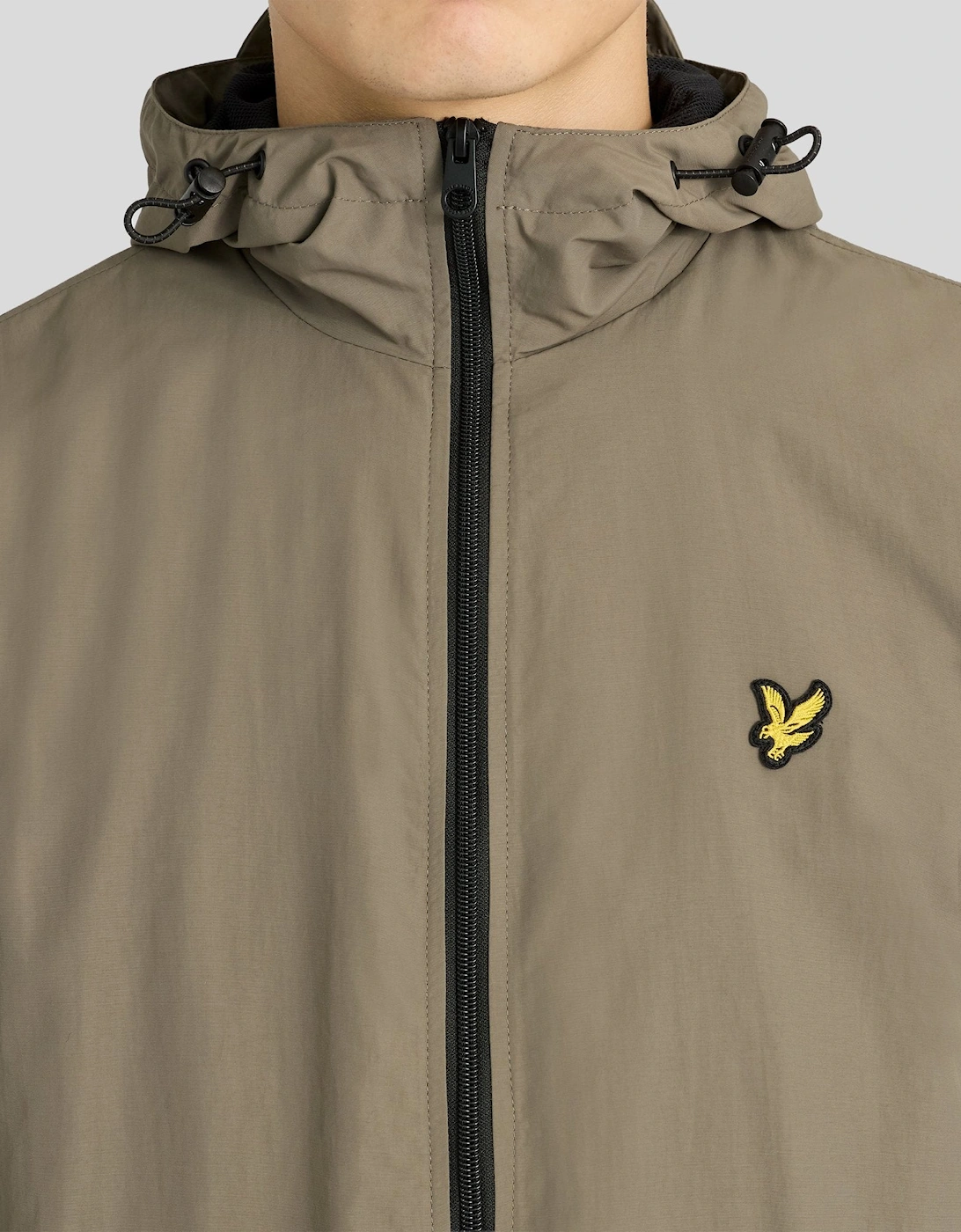 Contrast Zip Water Resistant Jacket