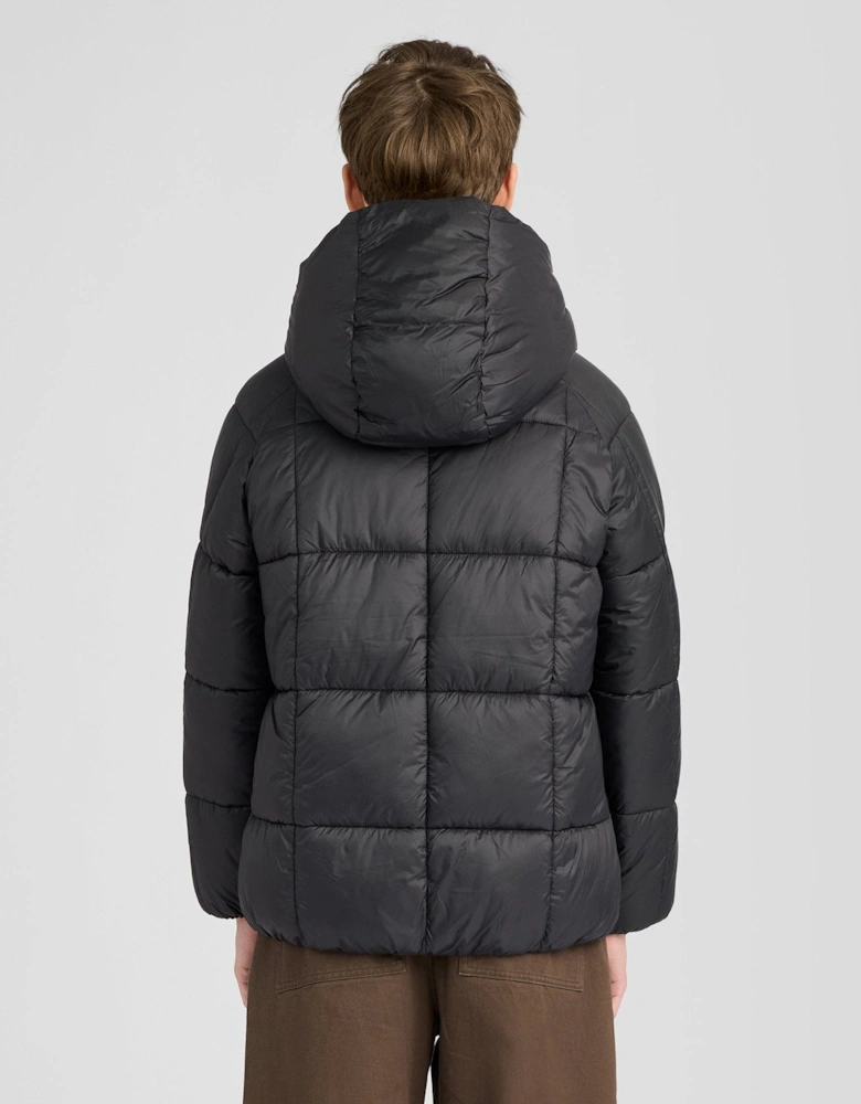 Tonal Eagle Padded Jacket