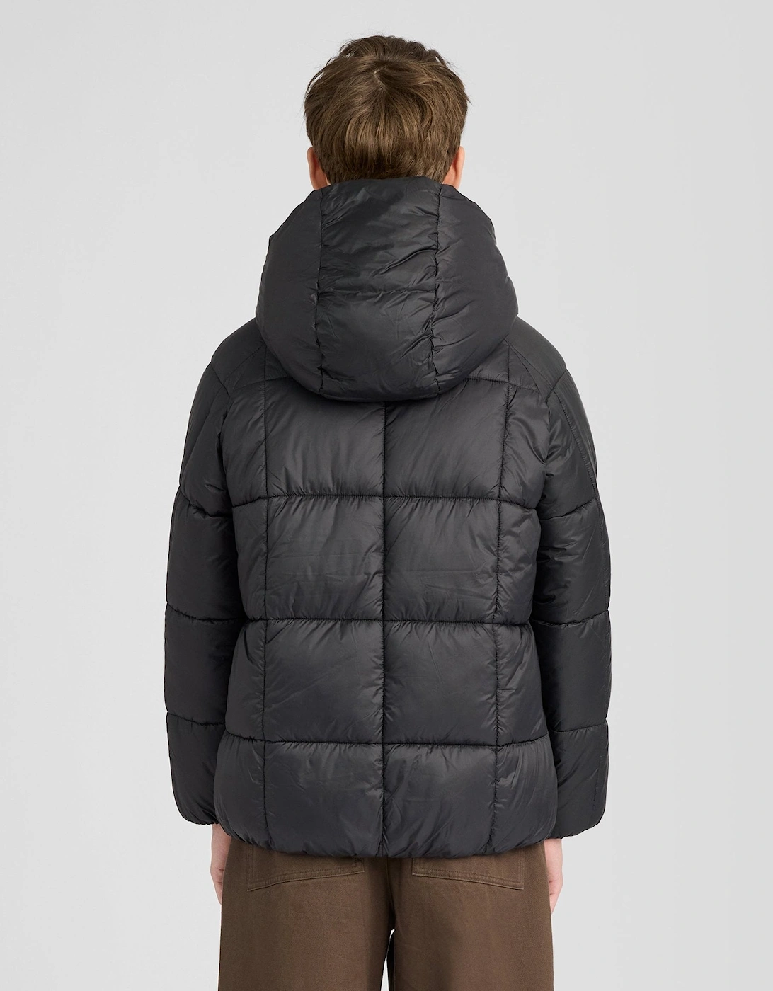 Tonal Eagle Padded Jacket