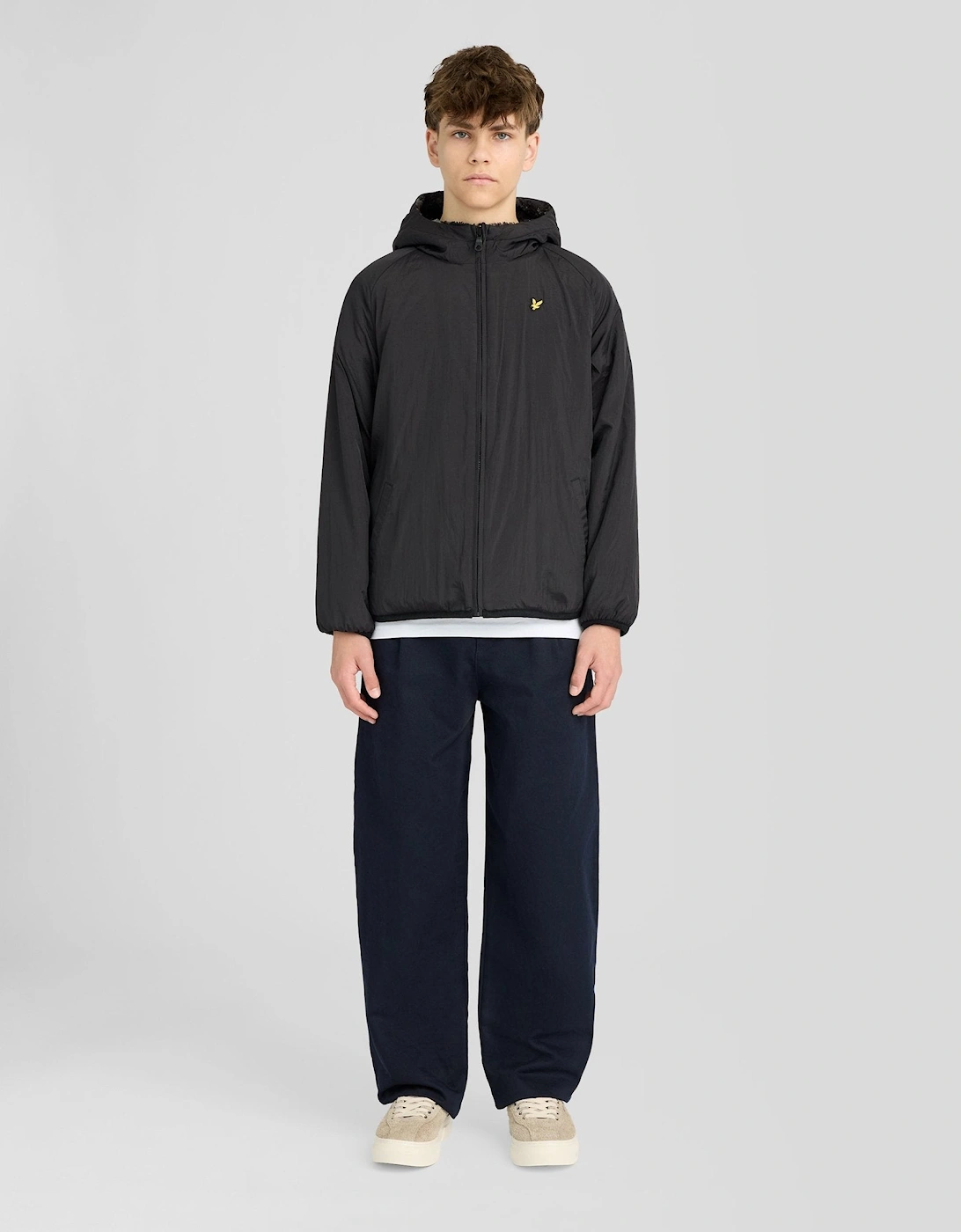 Reversible Print Fleece Jacket