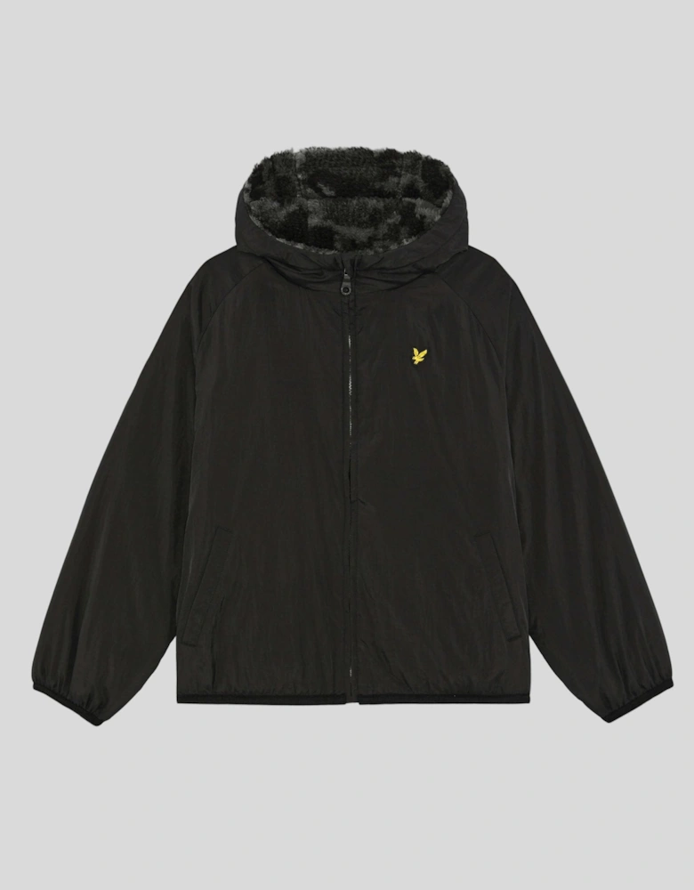 Reversible Print Fleece Jacket