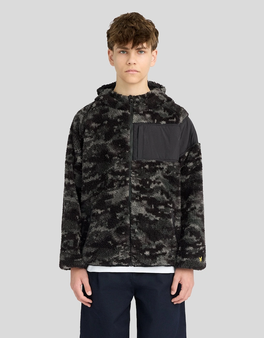 Reversible Print Fleece Jacket