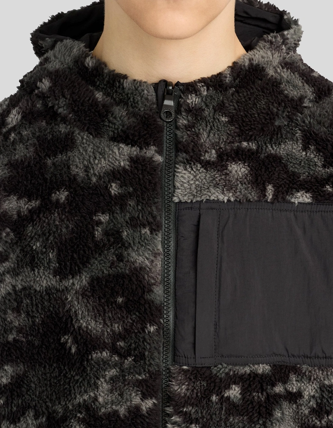 Reversible Print Fleece Jacket